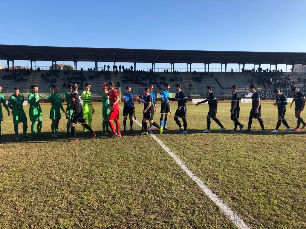 Il Casale chiude avanti il primo tempo del match contro la Fezzanese